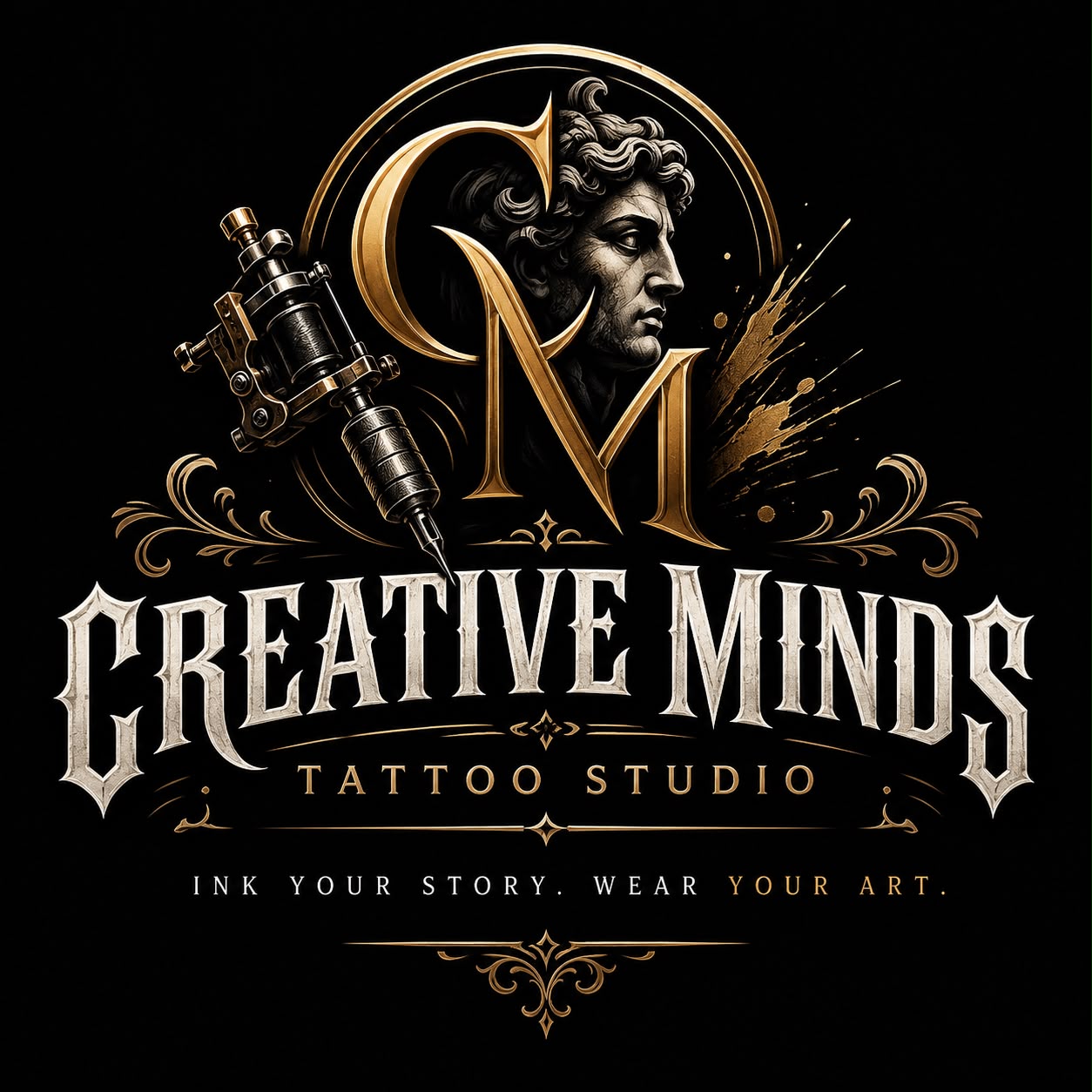 Creative Minds Tattoo logo